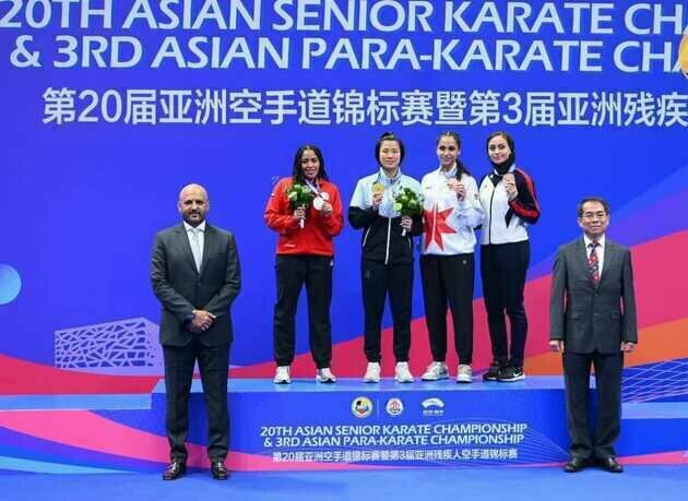 Fatima Khasif Bags Silver in Asian Karate Championships