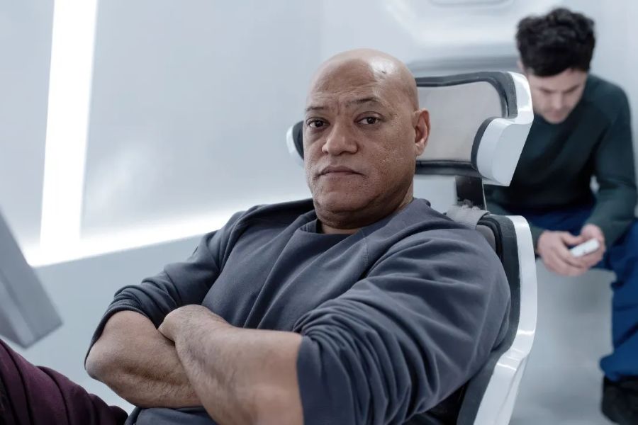 Laurence Fishburne Discusses Role in New Sci-Fi Thriller ‘Slingshot’ and Reflects on Career