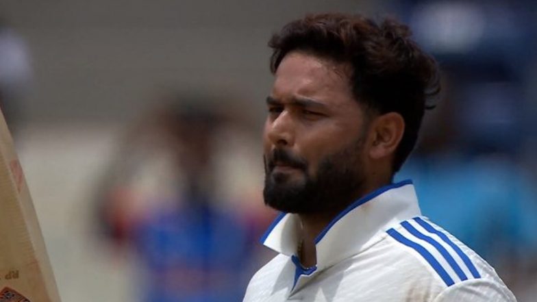 Rishabh Pant Scores Century in Comeback Test, Equals Dhoni’s Record