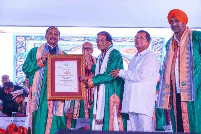 Asirbad Behera Honored with Honorary Doctorate for Contributions to Sports and Social Welfare