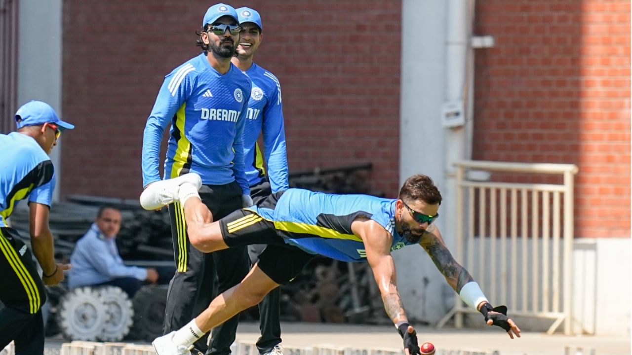 Team India Intensifies Practice with Unique Fielding Drills Ahead of First Test Against Bangladesh