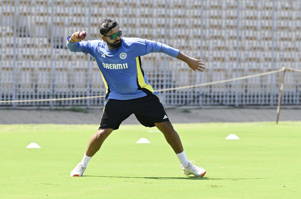 Team India’s Intense Practice Session Ahead of Upcoming Matches at M.A. Chidambaram Stadium